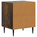 Natskab 2 pcs Røget eg 43 x 34,5 x 50 cm Konstrueret træ