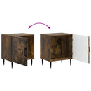 Natskab 2 pcs Røget eg 43 x 34,5 x 50 cm Konstrueret træ