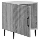 Natskab 2 pcs Grå sonoma-eg 43 x 34,5 x 50 cm Konstrueret træ