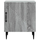 Natskab 2 pcs Grå sonoma-eg 43 x 34,5 x 50 cm Konstrueret træ