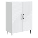 Sideboard Hvid 66 x 34,5 x 89,5 cm Konstrueret træ