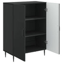 Sideboard Sort 66 x 34,5 x 89,5 cm Konstrueret træ