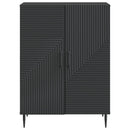 Sideboard Sort 66 x 34,5 x 89,5 cm Konstrueret træ