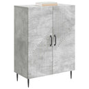 Sideboard Betongrå 66 x 34,5 x 89,5 cm Konstrueret træ