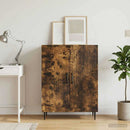 Sideboard Røget eg 66 x 34,5 x 89,5 cm Konstrueret træ