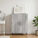 Sideboard Grå sonoma-eg 66 x 34,5 x 89,5 cm Konstrueret træ