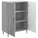 Sideboard Grå sonoma-eg 66 x 34,5 x 89,5 cm Konstrueret træ