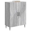 Sideboard Grå sonoma-eg 66 x 34,5 x 89,5 cm Konstrueret træ