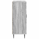 Sideboard Grå sonoma-eg 66 x 34,5 x 89,5 cm Konstrueret træ