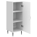 Sideboard Hvid 33 x 34,5 x 89,5 cm Konstrueret træ