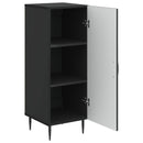 Sideboard Sort 33 x 34,5 x 89,5 cm Konstrueret træ