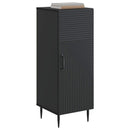 Sideboard Sort 33 x 34,5 x 89,5 cm Konstrueret træ