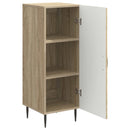 Sideboard Sonoma-eg 33 x 34,5 x 89,5 cm Konstrueret træ