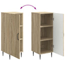 Sideboard Sonoma-eg 33 x 34,5 x 89,5 cm Konstrueret træ
