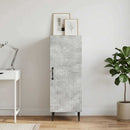 Sideboard Betongrå 33 x 34,5 x 89,5 cm Konstrueret træ