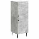 Sideboard Betongrå 33 x 34,5 x 89,5 cm Konstrueret træ