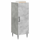Sideboard Betongrå 33 x 34,5 x 89,5 cm Konstrueret træ