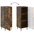 Sideboard Røget eg 33 x 34,5 x 89,5 cm Konstrueret træ