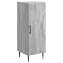 Sideboard Grå sonoma-eg 33 x 34,5 x 89,5 cm Konstrueret træ