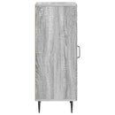 Sideboard Grå sonoma-eg 33 x 34,5 x 89,5 cm Konstrueret træ