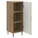 Sideboard Artisan-eg 33 x 34,5 x 89,5 cm Konstrueret træ