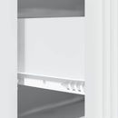Skuffeskab Hvid 66 x 34,5 x 89,5 cm Konstrueret træ