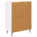 Skuffeskab Hvid 66 x 34,5 x 89,5 cm Konstrueret træ