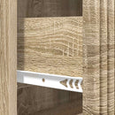 Skuffeskab Sonoma-eg 66 x 34,5 x 89,5 cm Konstrueret træ
