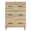 Skuffeskab Sonoma-eg 66 x 34,5 x 89,5 cm Konstrueret træ
