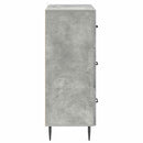 Skuffeskab Betongrå 66 x 34,5 x 89,5 cm Konstrueret træ