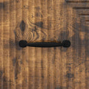 Skuffeskab 66 x 34,5 x 89,5 cm Konstrueret træ Røget eg