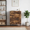 Skuffeskab Røget eg 66 x 34,5 x 89,5 cm Konstrueret træ