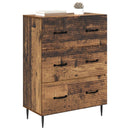Skuffeskab Gammelt træ 66 x 34,5 x 89,5 cm Konstrueret træ