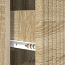 Skuffeskab Sonoma-eg 33 x 34,5 x 89,5 cm Konstrueret træ