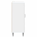 Sideboard med skuffe Hvid 66 x 34,5 x 89,5 cm Konstrueret træ