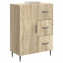 Sideboard Sonoma-eg 66 x 34,5 x 89,5 cm Konstrueret træ