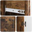 Sideboard Røget eg 66 x 34,5 x 89,5 cm Konstrueret træ