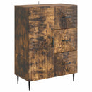 Sideboard Røget eg 66 x 34,5 x 89,5 cm Konstrueret træ