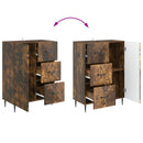 Sideboard Røget eg 66 x 34,5 x 89,5 cm Konstrueret træ