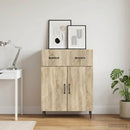 Sideboard Sonoma-eg 66 x 34,5 x 89,5 cm Konstrueret træ