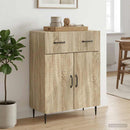 Sideboard Sonoma-eg 66 x 34,5 x 89,5 cm Konstrueret træ