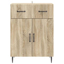Sideboard Sonoma-eg 66 x 34,5 x 89,5 cm Konstrueret træ