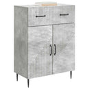 Sideboard Betongrå 66 x 34,5 x 89,5 cm Konstrueret træ