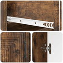 Sideboard Røget eg 66 x 34,5 x 89,5 cm Konstrueret træ
