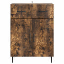 Sideboard Røget eg 66 x 34,5 x 89,5 cm Konstrueret træ