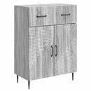Sideboard Grå sonoma-eg 66 x 34,5 x 89,5 cm Konstrueret træ