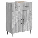 Sideboard Grå sonoma-eg 66 x 34,5 x 89,5 cm Konstrueret træ