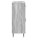 Sideboard Grå sonoma-eg 66 x 34,5 x 89,5 cm Konstrueret træ