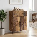 Sideboard Gammelt træ 66 x 34,5 x 89,5 cm Konstrueret træ