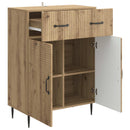 Sideboard Artisan-eg 66 x 34,5 x 89,5 cm Konstrueret træ